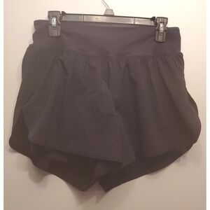 NWT Under Armour Fitted Coupe Austee Athletic‎ Shorts Womens Size Large Black